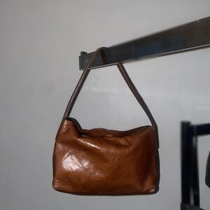 Massimo Dutti Brown Leather purse